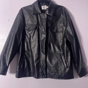 Vegan Leather Jacket